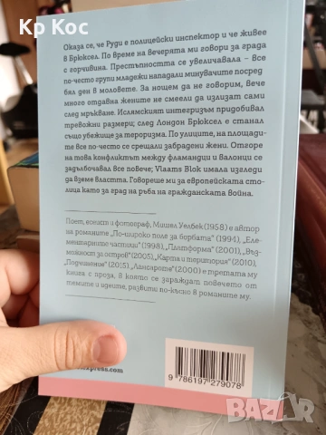 Книги на Мишел Уелбек, снимка 14 - Художествена литература - 53114174