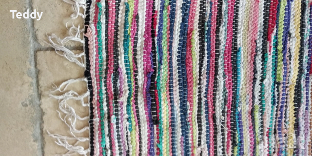 Красива многоцветна пътека черга, ръчна изработка, снимка 6 - Килими - 53281620