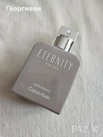 Eternity for Men Suede Essence Calvin Klein, снимка 2 - Мъжки парфюми - 55769096