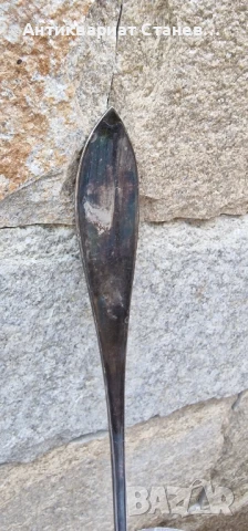 ✨ Старинен черпак със скандинавски произход — със запазено излъчване и стил ✨, снимка 2 - Прибори за хранене, готвене и сервиране - 51150076