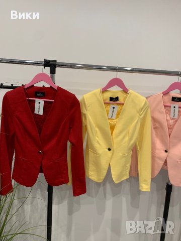 Дамско сако в три разцветки, снимка 4 - Сака - 42235269