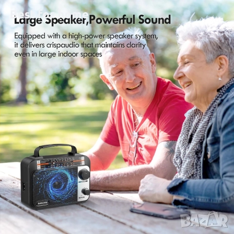    Преносима радиостанция , снимка 4 - Радиокасетофони, транзистори - 51585875