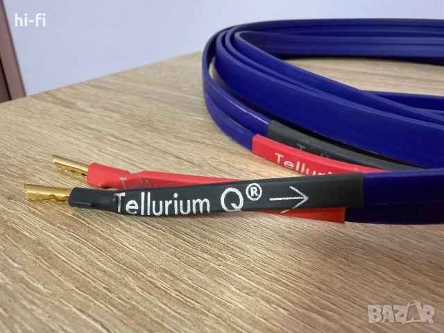Tellurium Q Blue Speaker Cable / Кабели за тонколони, снимка 6 - Тонколони - 53922290