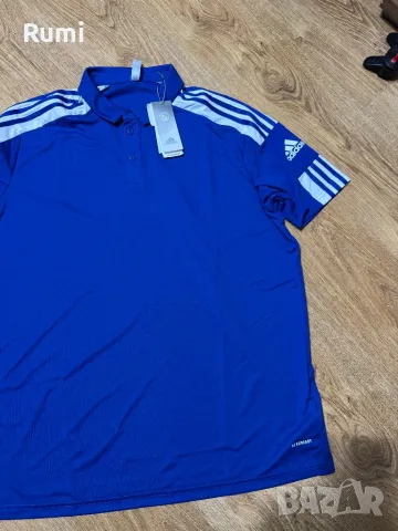 Чисто нови оригинални тениски Adidas SQ 21 POLO TOP!  XL,2XL, снимка 5 - Тениски - 48435722