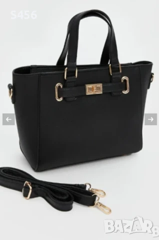 Дамска чанта+ Подарък кожен несесер , снимка 7 - Чанти - 50779315