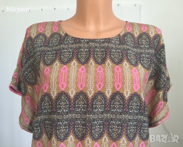 С / М Нова Дамска Блуза от 30% Коприна и 70% Памук Джули Фагерхолт Julie Fagerholt, снимка 2 - Корсети, бюстиета, топове - 42741745