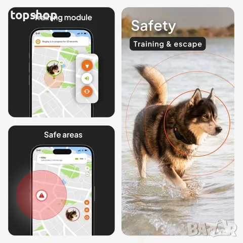 Нов GPS тракер за кучета Weenect XT Pack най-мощния и надежден GPS тракер за кучета на пазара , снимка 5 - За кучета - 55795974