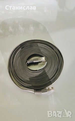 Плосък интернет кабел CAT6 RJ45 Cisco, снимка 2 - Кабели и адаптери - 54183755
