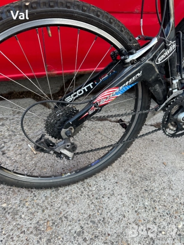 Карбонов велосипед Scott 26”, снимка 6 - Велосипеди - 52264879