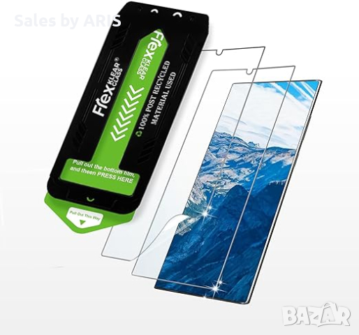 Flexklearglass Glass Screen Protector за Samsung Galaxy S24 Ultra, снимка 1