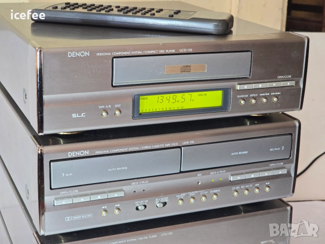 Denon D110 Personal Component System , снимка 9 - Аудиосистеми - 52129864