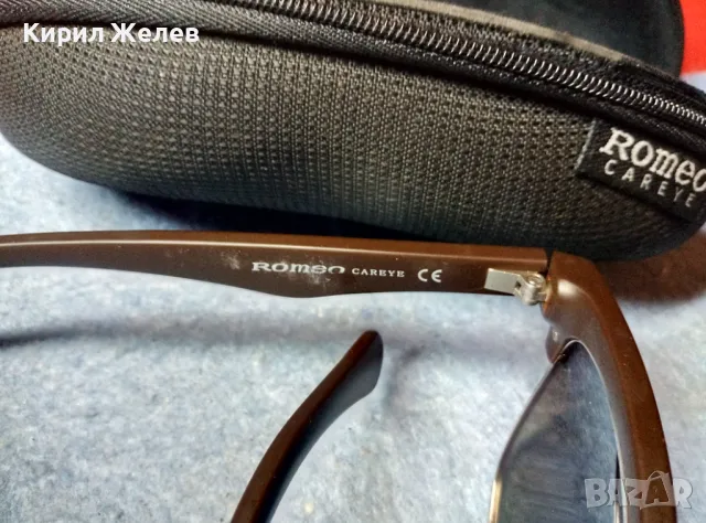 ROMEO CAREYE МАРКОВИ МОДНИ СЛЪНЧЕВИ ОЧИЛА с НУЖДА от ЛЕК РЕМОНТ на РАМКАТА и КАЛЪФ 34482, снимка 6 - Слънчеви и диоптрични очила - 47454761