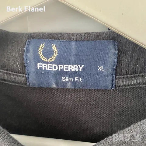 Оригинална поло тениска на Fred Perry M3600 506 Yellow Tipped, снимка 4 - Блузи - 55843048