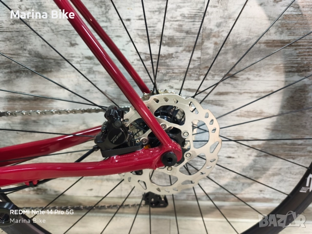 НОВ алуминиев шосеен велосипед Ridley Fenix SLA Disc 105 12 Fulcrum, снимка 14 - Велосипеди - 50088007