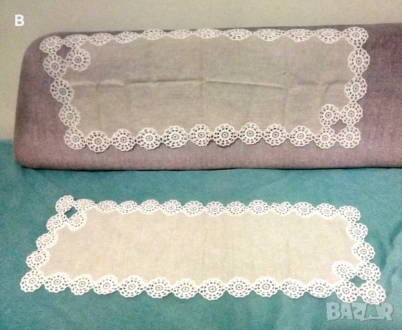 Плетени карета и покривки, снимка 5 - Декорация за дома - 50901696