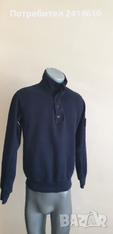 Stone Island Half Zip Mens Size S ОРИГИНАЛ! Мъжки Суичер!, снимка 2 - Суичъри - 51532805