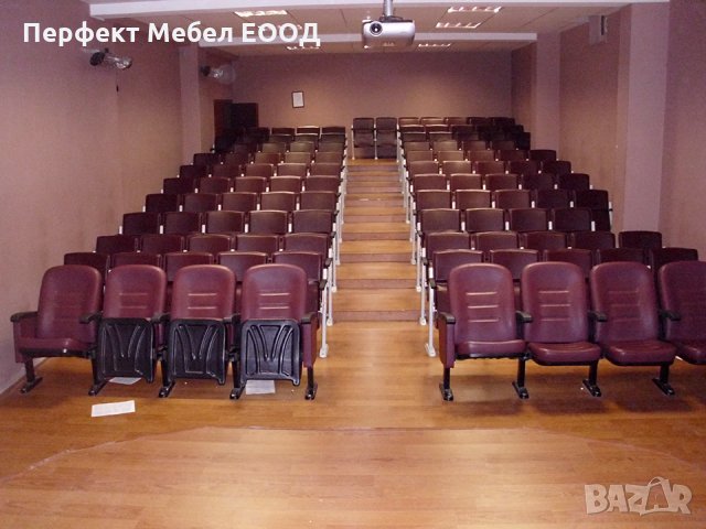 Столове и кресла за читалища,театър,кино зала с доставка и монтаж до 1 месец, снимка 8 - Столове за офис - 35001684