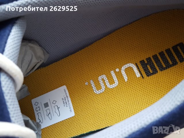 Нови и оригинални с кутия кецове Puma 44, 44,5 естествен велур, снимка 6 - Кецове - 30770687