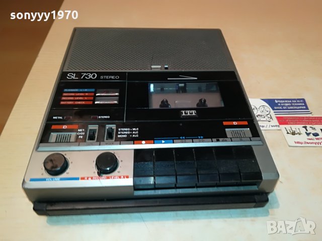 itt sl730 germany 0308211104, снимка 8 - Радиокасетофони, транзистори - 33708449