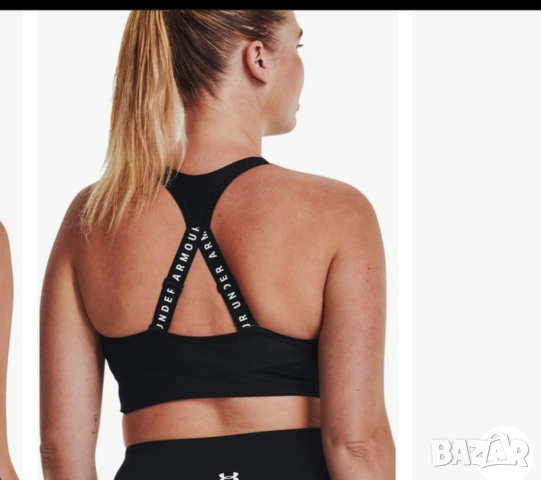 Страхотно дамско спортно бюстие UNDER ARMOUR размер S/M , снимка 3 - Корсети, бюстиета, топове - 53256351