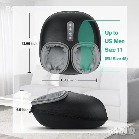 Масажор за крака Medcursor с функция за нагряване, снимка 5 - Масажори - 51194267