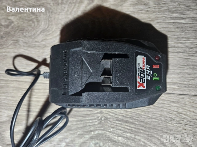 Зарядно Parkside 2.4 ампера .Чисто ново!