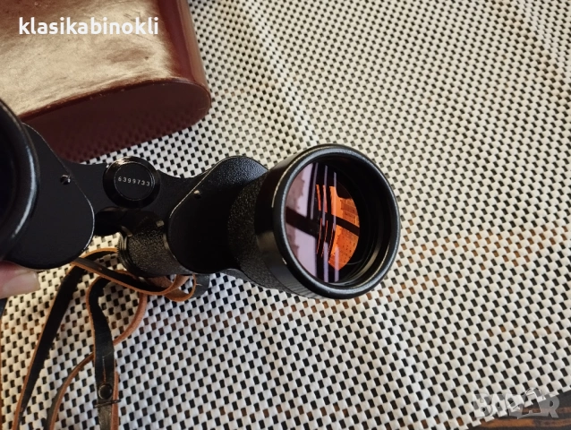 ТОП Немски Бинокъл Carl Zeiss Jena JENOPTEM-MULTI-COATED -10 х 50W-ГДР, снимка 9 - Екипировка - 53889539