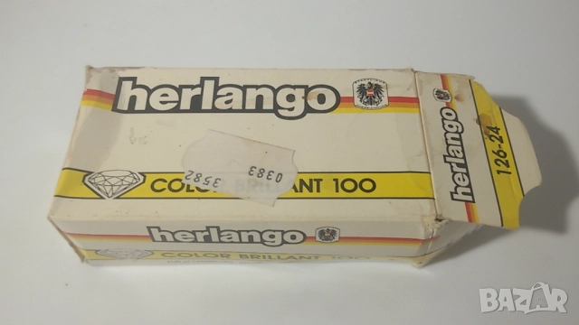 Herlango Color Brillant 100 негатив 24 exp. 28x28 mm