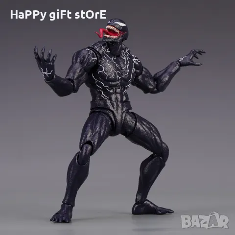 Статуетка Marvel: Spider-Man - Venom (Hero Collector), екшън фигура 20 cm , снимка 4 - Фигурки - 47500142