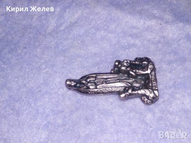 БОГОРОДИЦА от ФАТИМА Метална ПОСРЕБРЕНА КАТОЛИЧЕСКА ФИГУРКА СТАТУЕТКА от БЛАГОРОДНА СТОМАНА 25202, снимка 13 - Колекции - 39376623