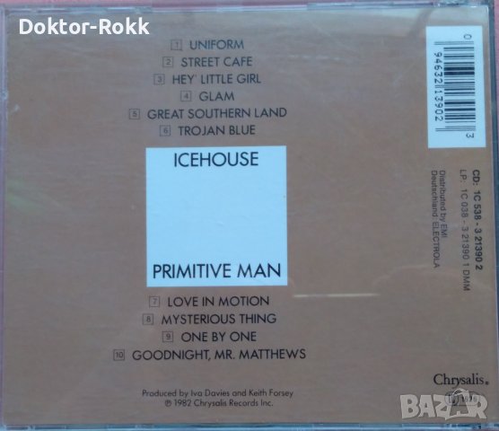 Icehouse – Primitive Man (CD) 1982, снимка 2 - CD дискове - 38408833