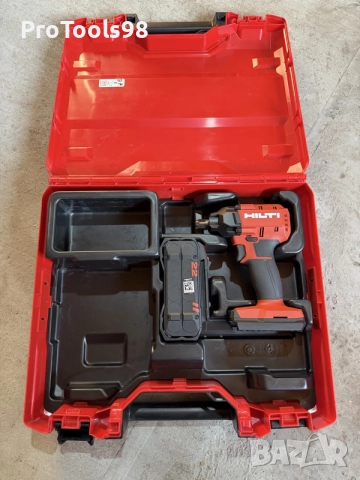 Hilti SIW 4AT 1/2 безчетков гайковерт + 8Ah батерия