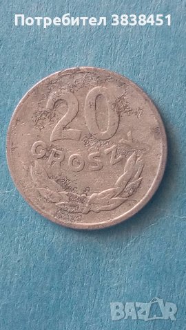 20 гроша 1949 г. Полша, снимка 1 - Нумизматика и бонистика - 42778910
