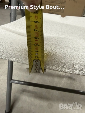 Комплект 2 броя сгъваеми кетъринг столове за градина и събития - удобни и издръжливи, снимка 7 - Други стоки за дома - 54002968