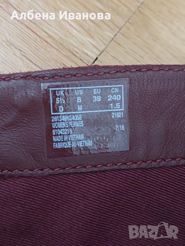 Дамски ботуши Clarks Original 39 номер , снимка 10 - Дамски ботуши - 42887108