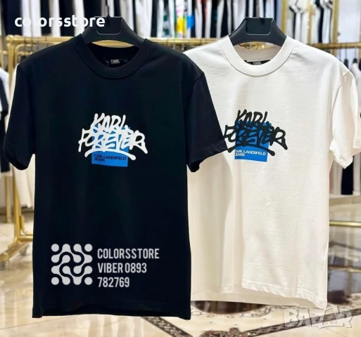 Мъжка тениска Karl Legerfeld код IM88W