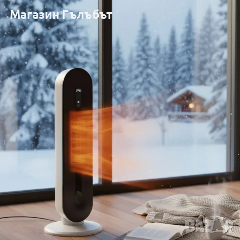Hotvex Tower Heater – Вертикалният отоплител, който стопля дома ти за минути, без излишен разход