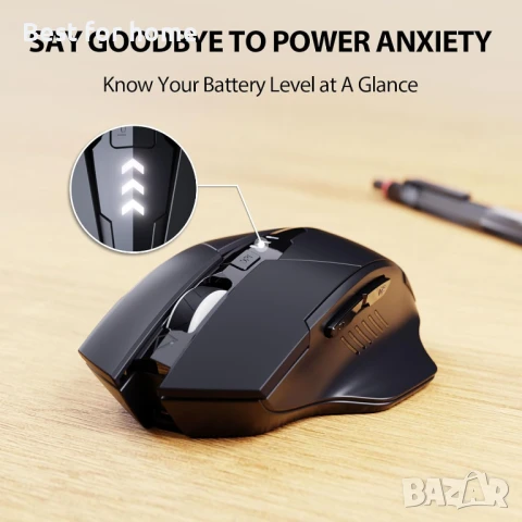 Inphic Bluetooth мишка, снимка 4 - Друга електроника - 50991907