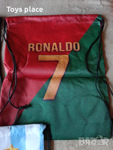 Футболни мешки Messi, Ronaldo раница за спорт Меси, Роналдо , снимка 4 - Раници - 51369408