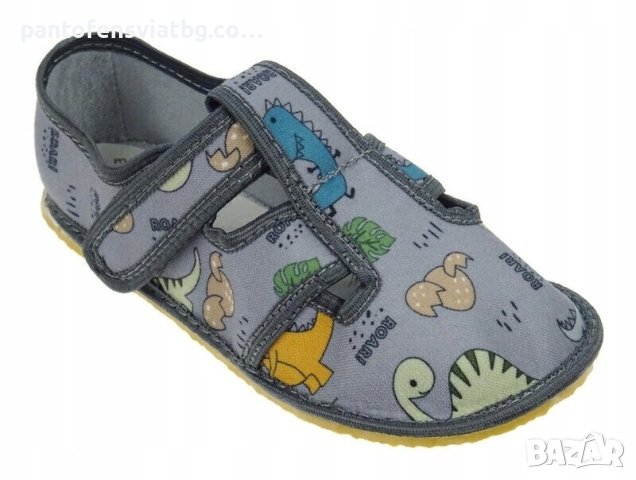 Детски пантофи "Barefoot" динозаври 21/33