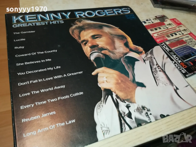 KENNY ROGERS-ИДЕАЛНА ПЛОЧА 1610250821, снимка 4 - Грамофонни плочи - 52070504