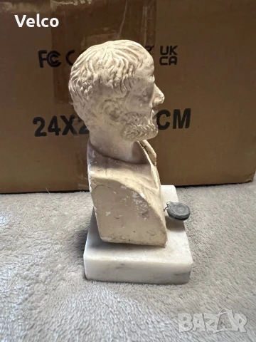 мраморна статоетка Аристотел, снимка 5 - Антикварни и старинни предмети - 51205896