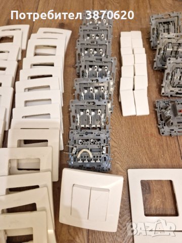 Legrand Niloe: Ел. Ключове / Контакти +SASSIN: Бушони/ Прекъсвачи /ДТЗ + Аплик, снимка 6 - Друга електроника - 42599428