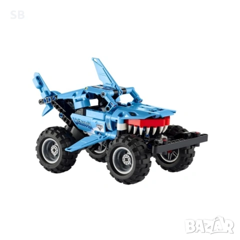 НОВ Конструктор LEGO Technic - Monster Jam Megalodon 2в1 (42134), снимка 2 - Конструктори - 53338058