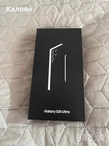 Чисто Нов Samsung S25 Ultra в цвят Titanium Jetblack 512GB