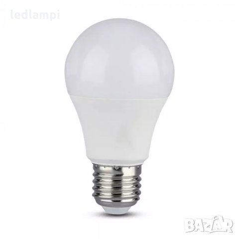 LED лампа 9W E27 с Микровълнов сензор-ден и нощ