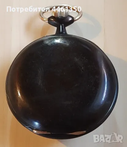 Старинен Швейцарски джобен часовник Лунна фаза- Голиат, снимка 4 - Антикварни и старинни предмети - 50139543