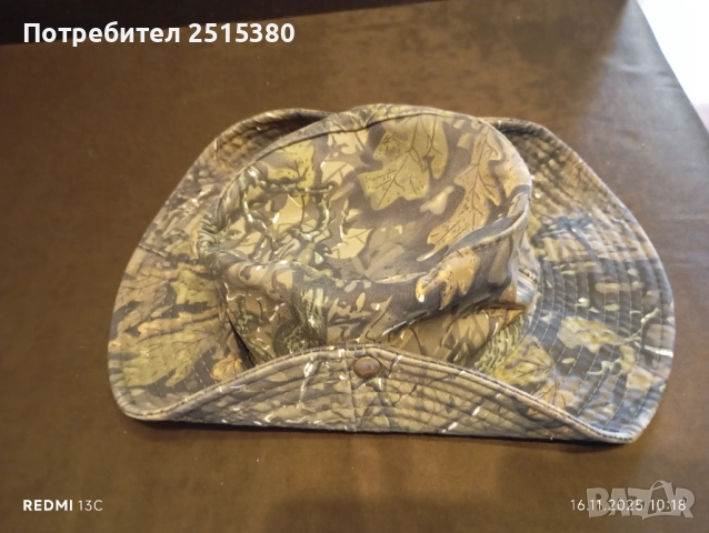 Комуфлажна шапка 58см, снимка 3 - Екипировка - 52428973