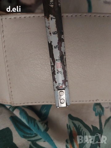 MAX MARA ( IBLUES) Златна Кожена чанта , снимка 7 - Чанти - 21372553