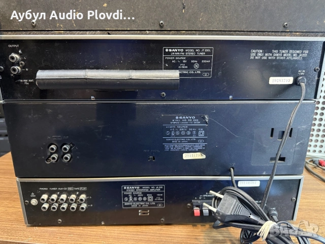 Audio System Sanyo JA 300+RD 300+ JT 310L+ Sanyo Тонколони , снимка 10 - Аудиосистеми - 54335196